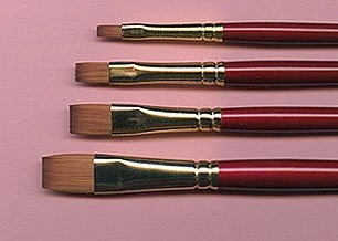 Classic Sienna Brush- Flat Shader 12 Authentic