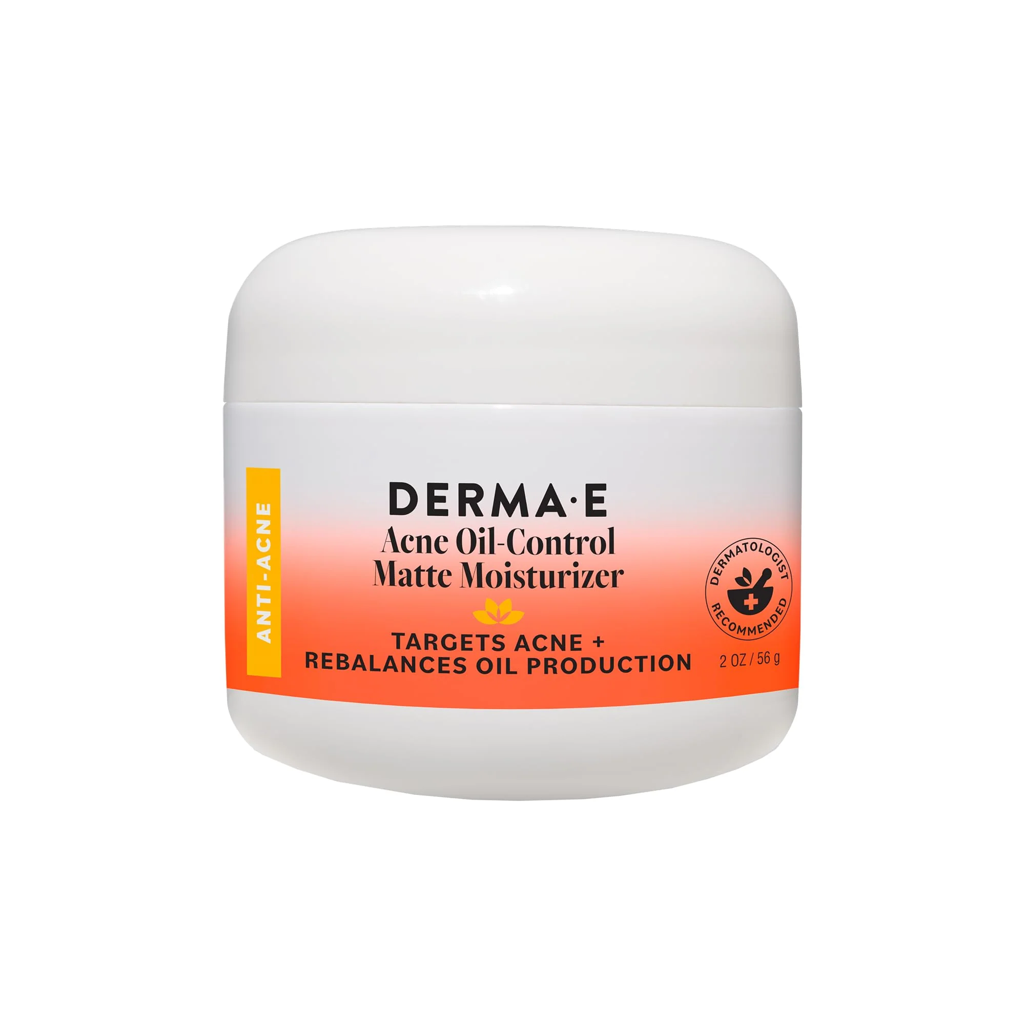 Comfortable DERMA E Acne Oil Control Face Moisturizer 2 Oz Matte Moisturizer with Salicylic Acid Tea Tree Oil Aloe Vera Face Cream Rebalances Sebum Traditional