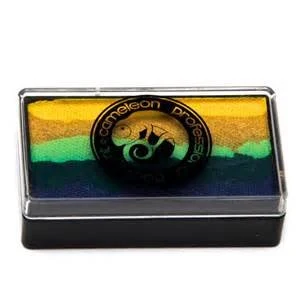 Green Cameleon Professional Face Body Paint Colorblock - PALM TREE Excellent