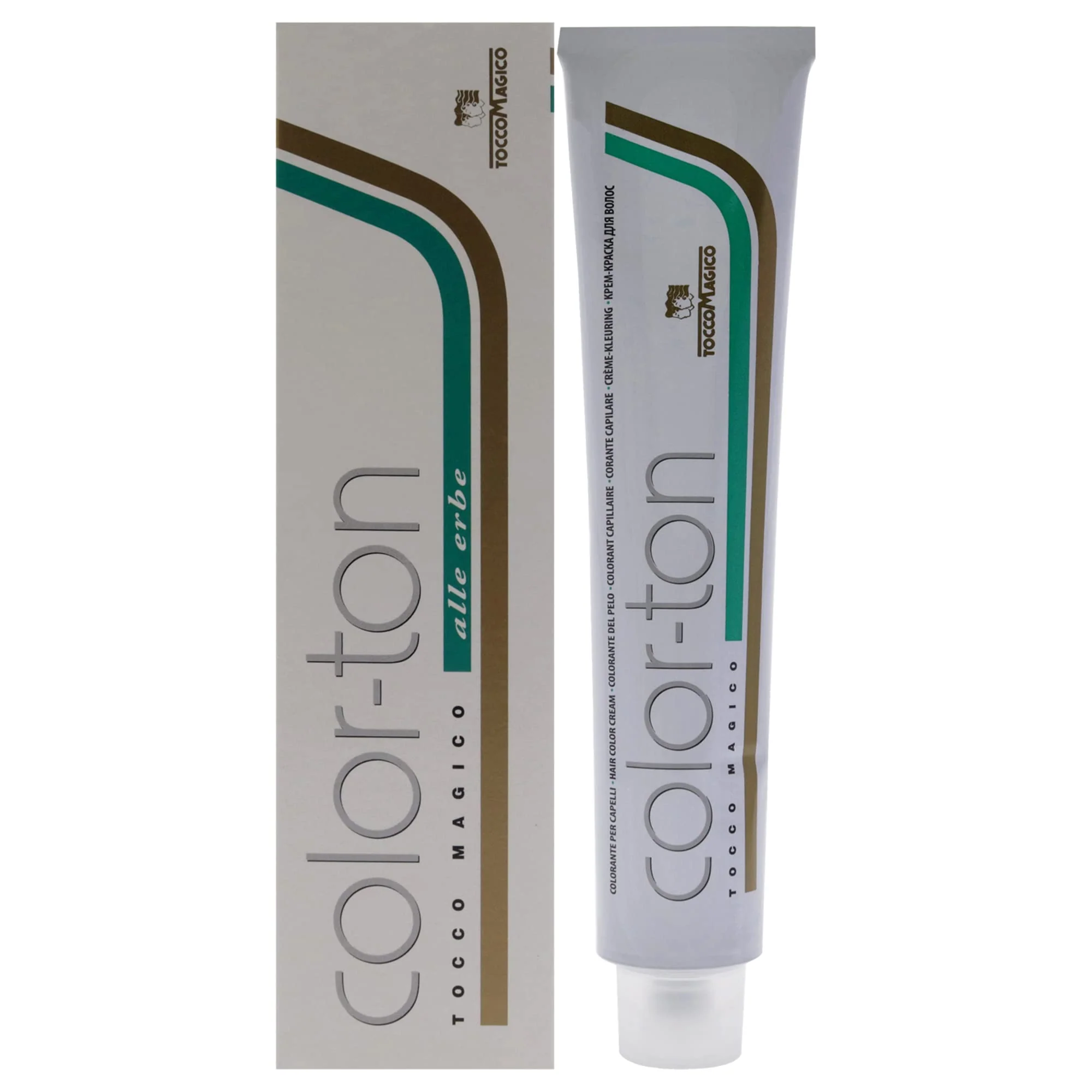 Flexible Tocco o Color-Ton Permanent Hair Color - 7A-7.5 Light Mahogany Blond Hair Color Unisex 3.38 oz Responsible