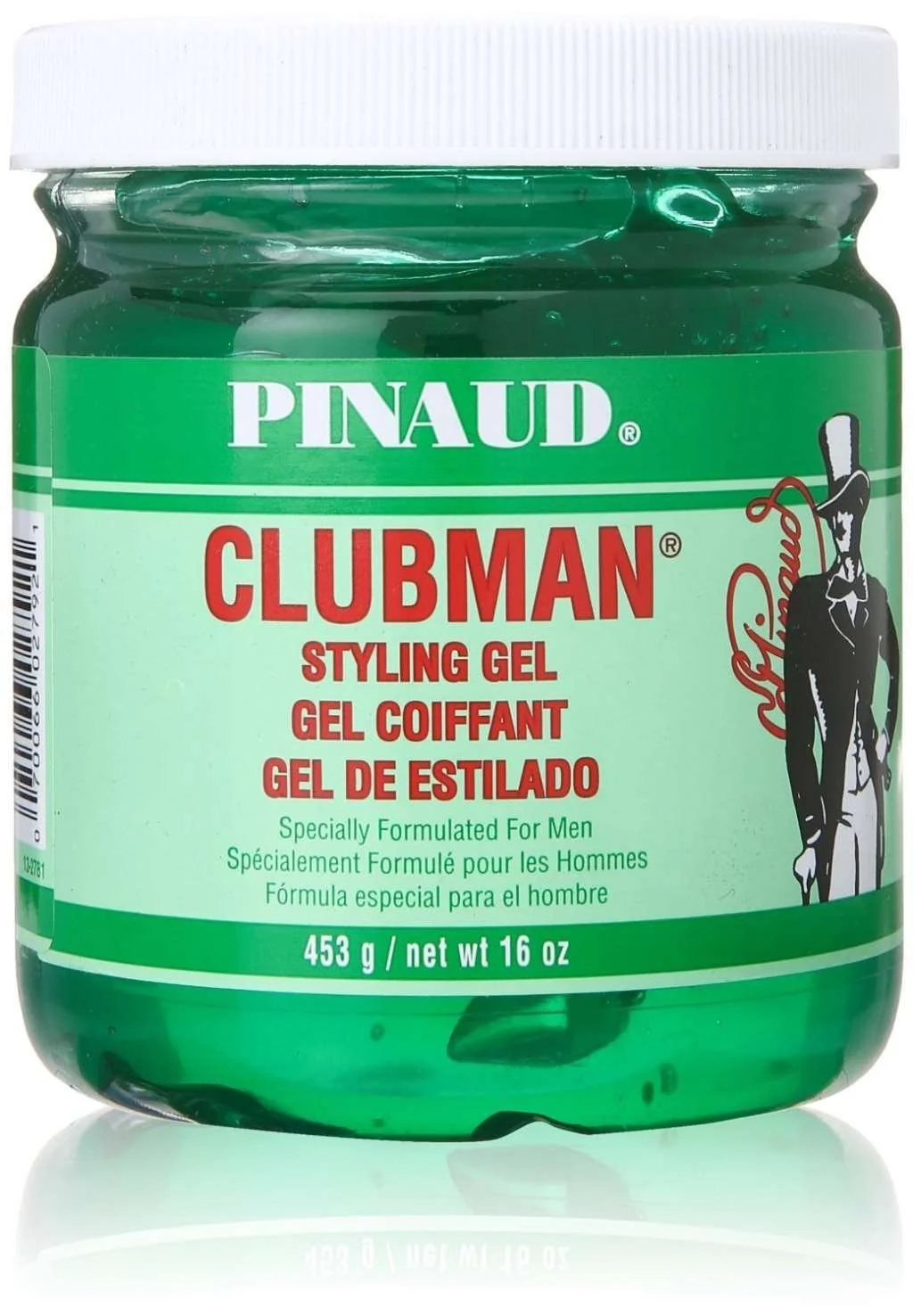 Advanced Pinaud Clubman Styling Gel 16 oz Pack of 4 Eco-Friendly