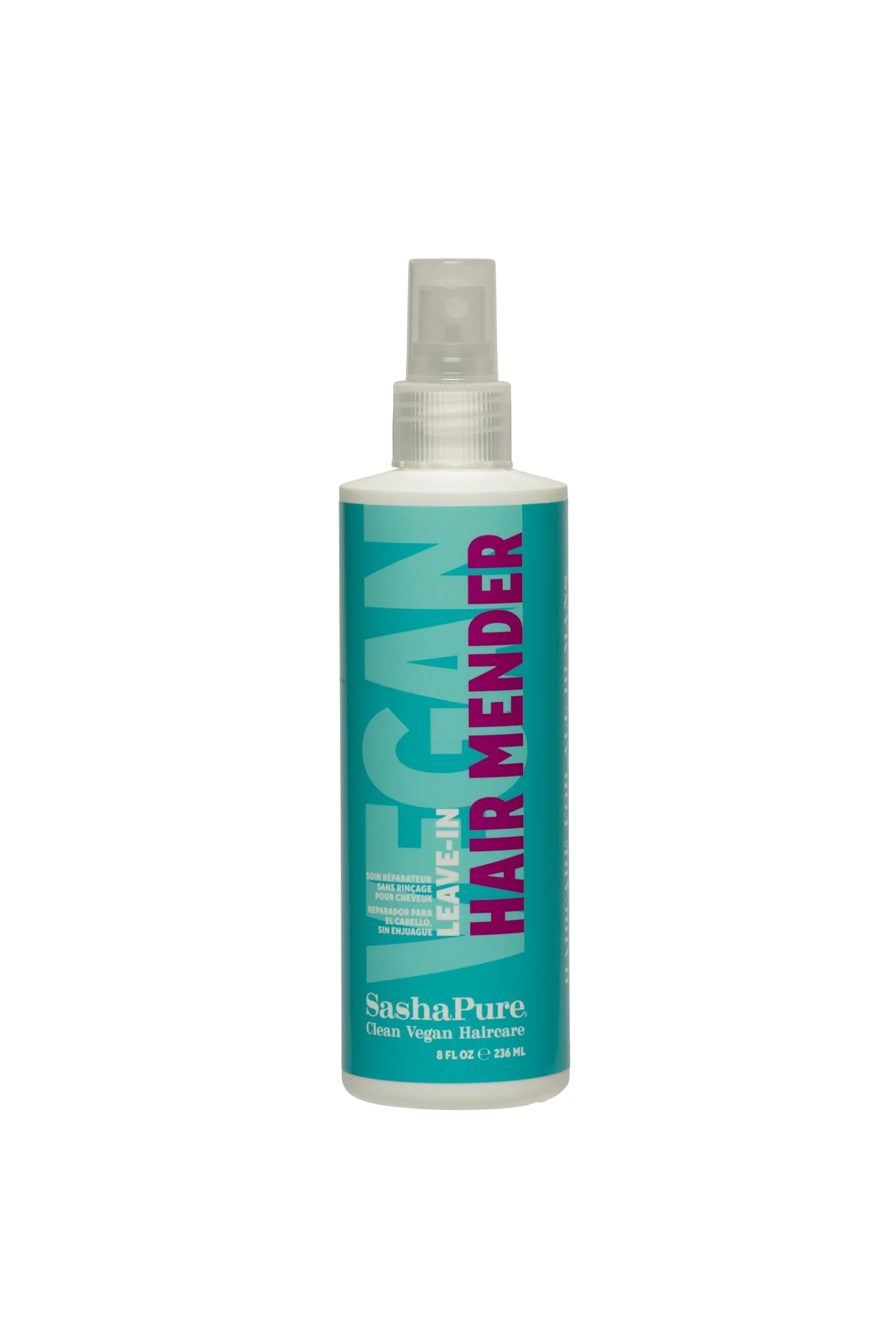 Carefully Designed Sashapure Leave-In Hair Mender -Vegan Repair Protection with Argan Sacha Inchi Oil Repairs Split Ends and Strengthens Hair Hydrates and Restores Advanced