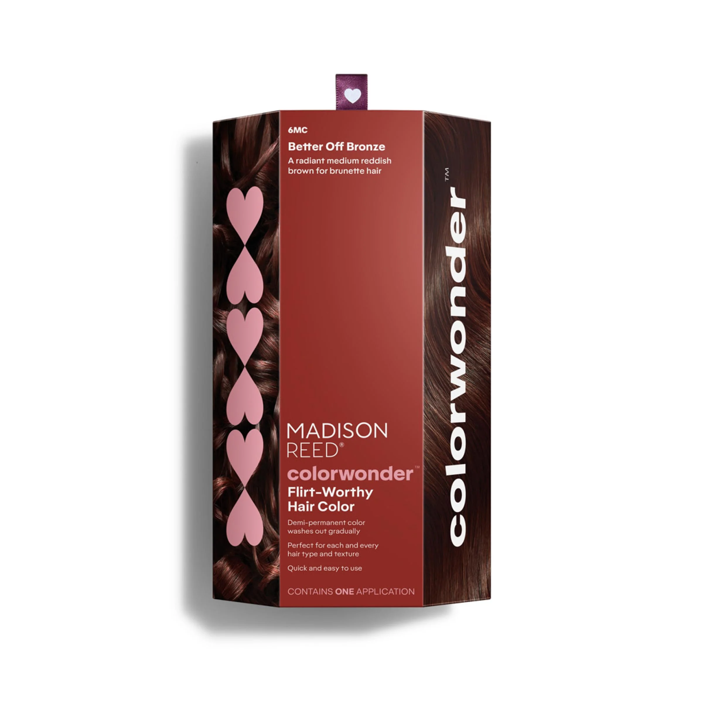 Carefully Designed Madison Reed ColorWonder Demi-Permanent Hair Color Kit - 6MC Medium Auburn Brown Better Off Bronze Vibrant Warm Tone Lasts 25 Washes High-Grade