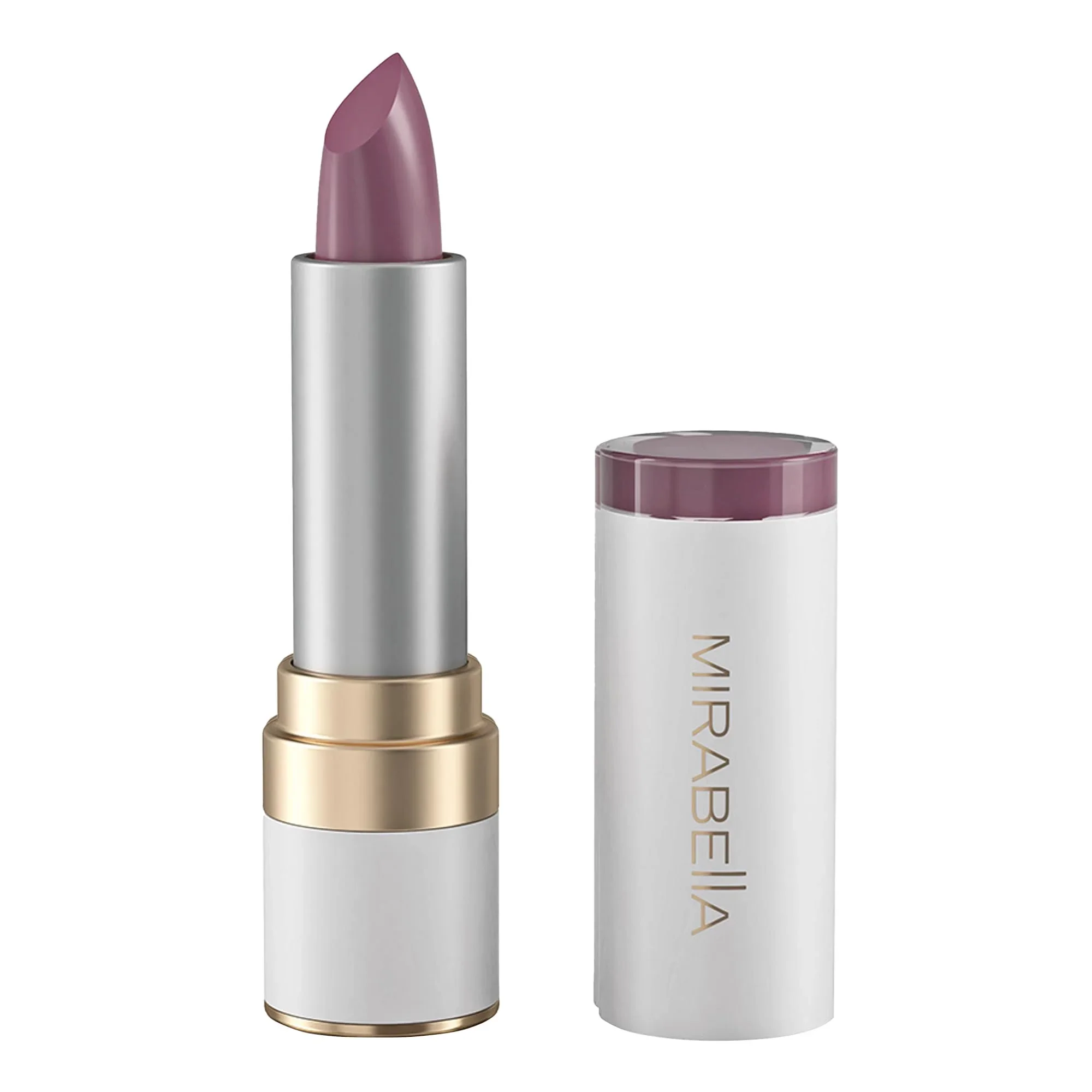 Trendy Mirabella - Sealed with a Kiss Smudge Proof Lipstick Long-Lasting No-Bleed Lip Makeup Hydrating Lip Color with Vegan Lanolin Vitamin E Sugar First-Class