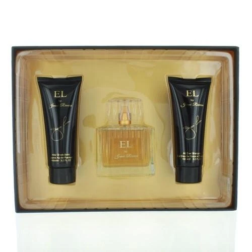 Durable Jenni Rivera El By Jenni Rivera 3 Piece Gift Set - 3.4 Oz Eau De Toilette Spray 3.4 Oz After Shave Balm 3.4 Oz Shower Excellent