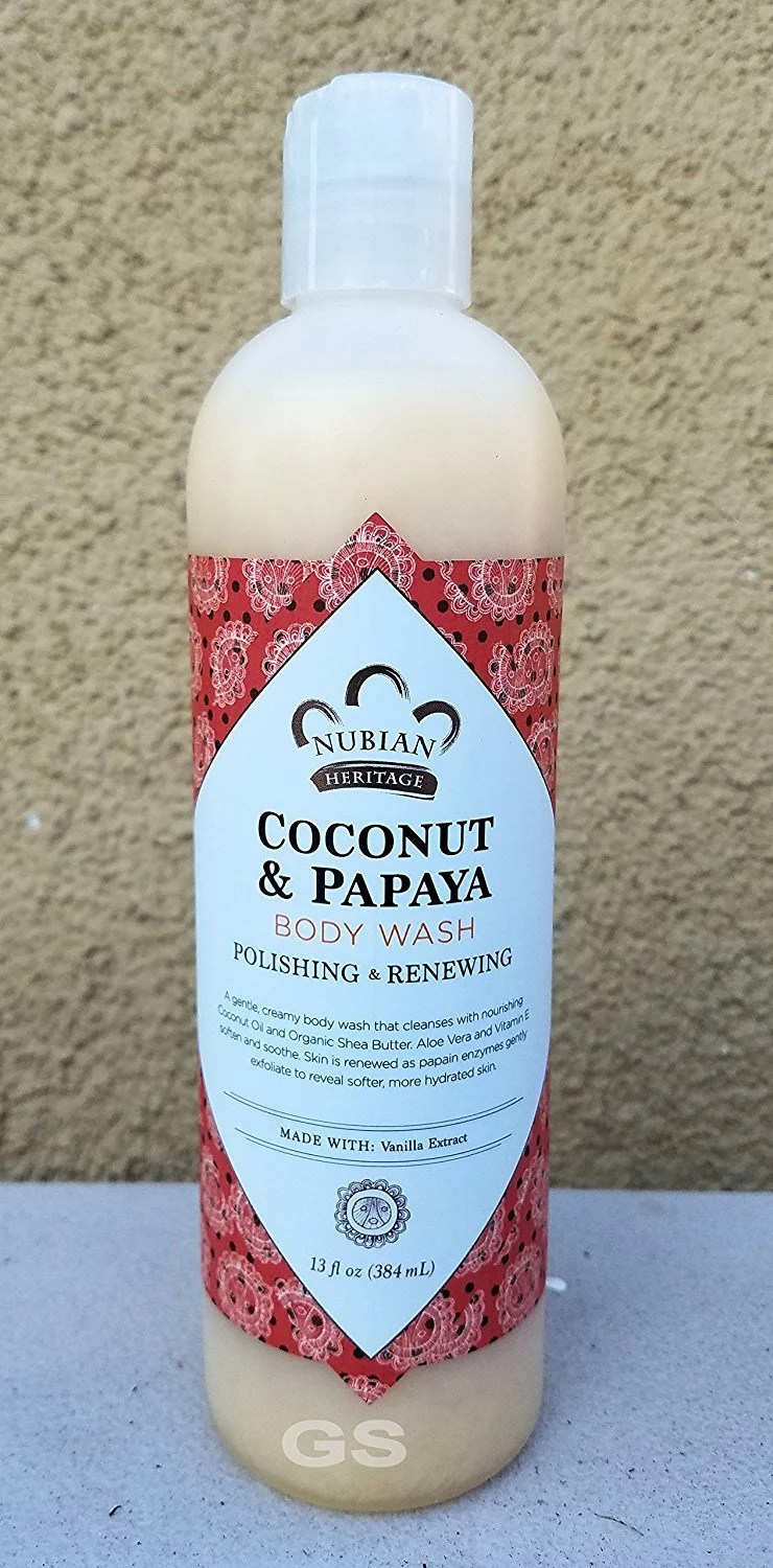 Versatile Nubian Heritage Body Wash Coconut Papaya Efficient