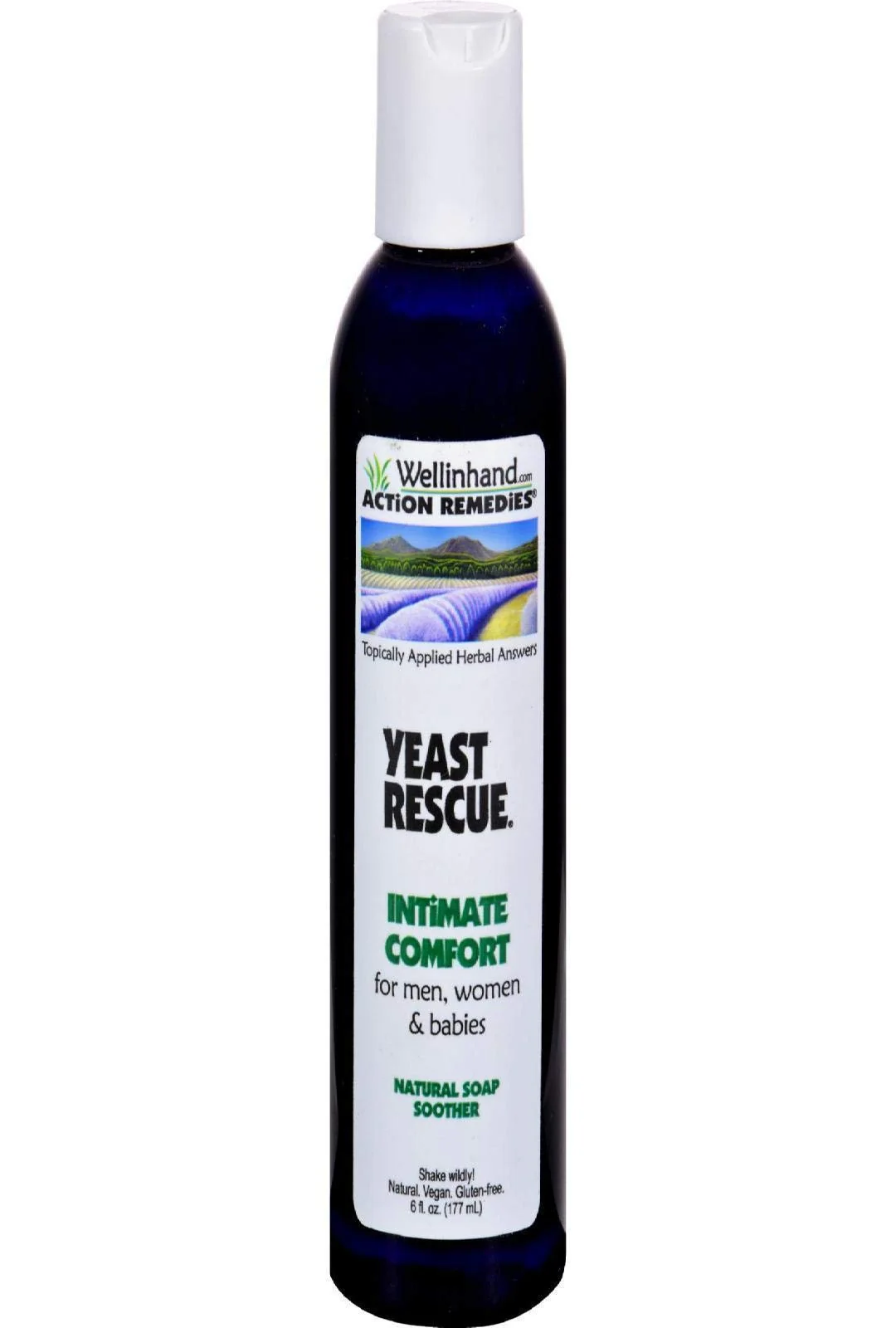 Relaxed Wellinhand Action Remedies Yeast Rescue Soap 6 Fluid Ounce Environmentally Friendly