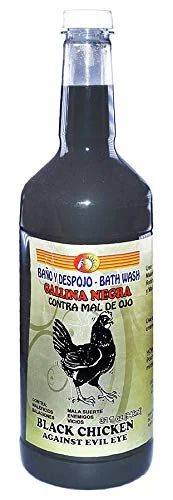 Fine Crafted 1 Bottle Extra Large Black Chicken GALLINA Negra Bath WASH BANO Y DESPOJO 32OZ Spiritual k Wicca Innovative