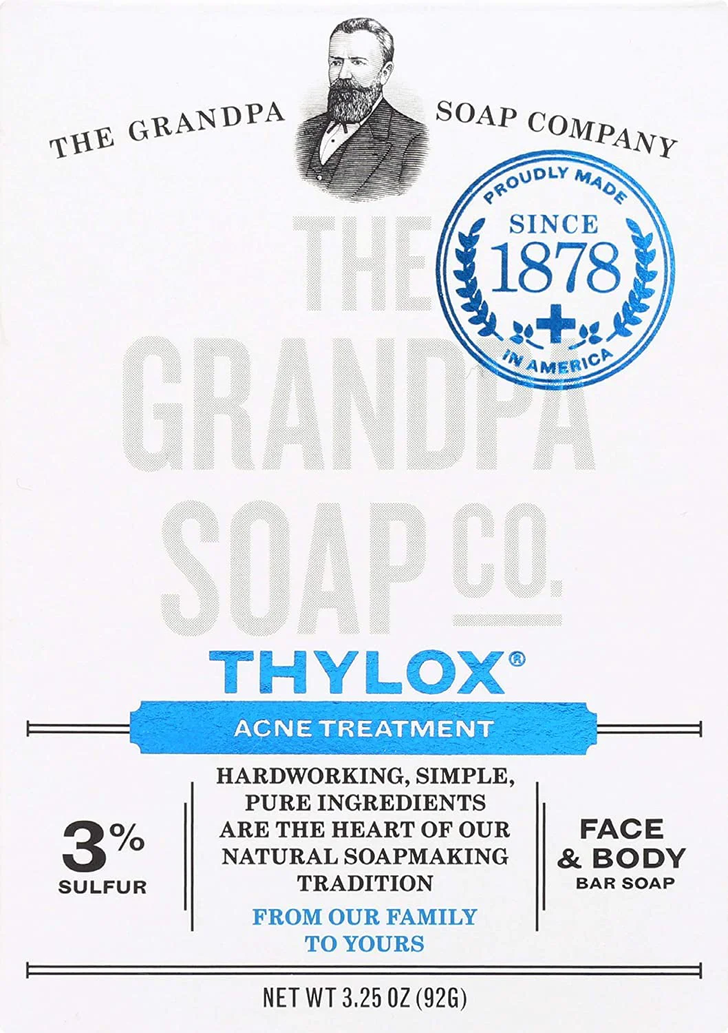 Reliable Grandpa's SOAP THYLOX Acne TRTMNT 3.25 OZ 6 Pack High-Grade