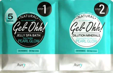 Eco-Friendly AvryBeauty Gel-Ohh Jelly Spa - Pearl Glow 1 pack User-Friendly