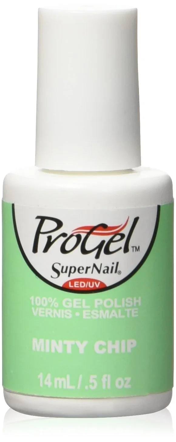 Elegant SuperNail Progel Sweet Boutique Minty Chip Creme Pure