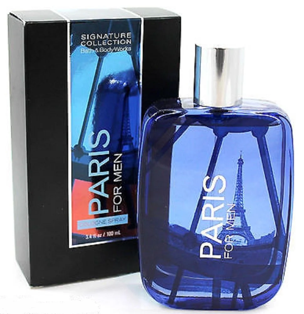 Certified Bath and Body Works Paris for Men Cologne 3.4 Oz Convenient