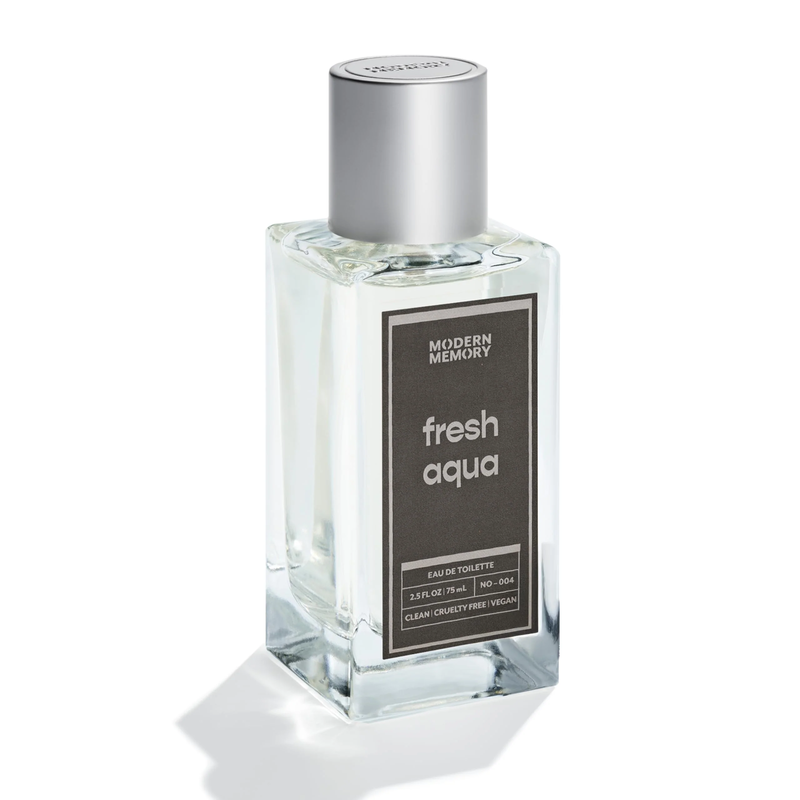 Authentic Modern Memory Fresh Aqua Eau de Toilette for Men 2.5 fl oz - Notes of Bright Citrus Cypress Marine Musk Enhanced