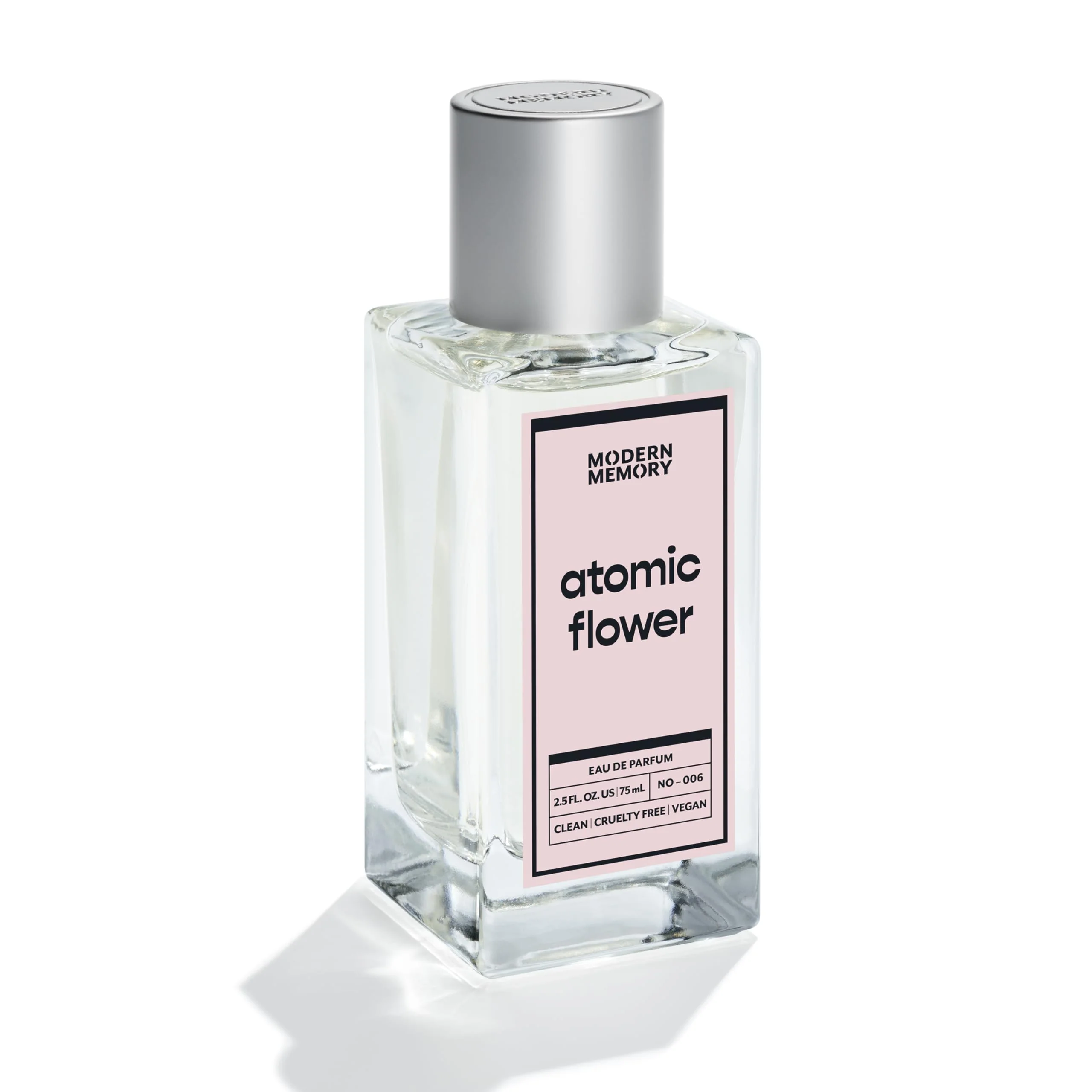 Casual Modern Memory Atomic Flower Eau de Parfum for Women 2.5 fl oz - Notes of sia Petals Pink Rose Vanilla Crafted