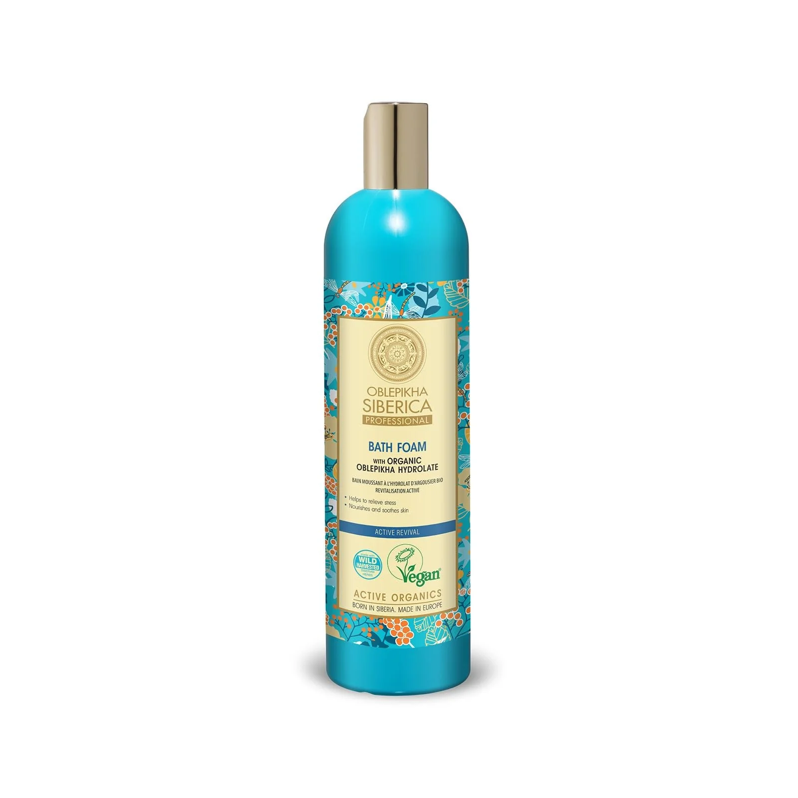 Certified Natura Siberica Oblepikha Bath Foam Bubble Active Revival 550ml by Natura Siberica Carefully Designed