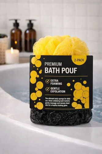 Sophisticated Premium Bath Poufs Certified