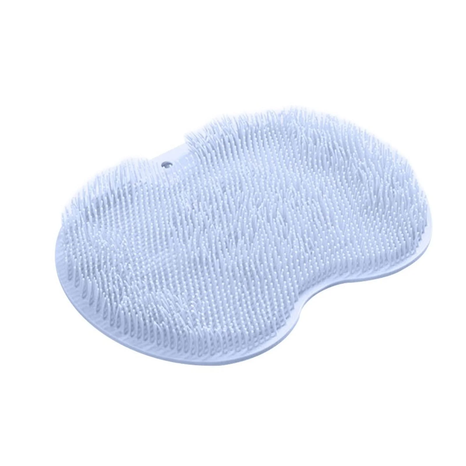 Trendy MENGKK Bath Loofahs Foot Scrubber Wash Brush Bath Pad Rub Back Sucker Bathroom Non-Slip Massage Shower Cleaning Tool Blue Recyclable