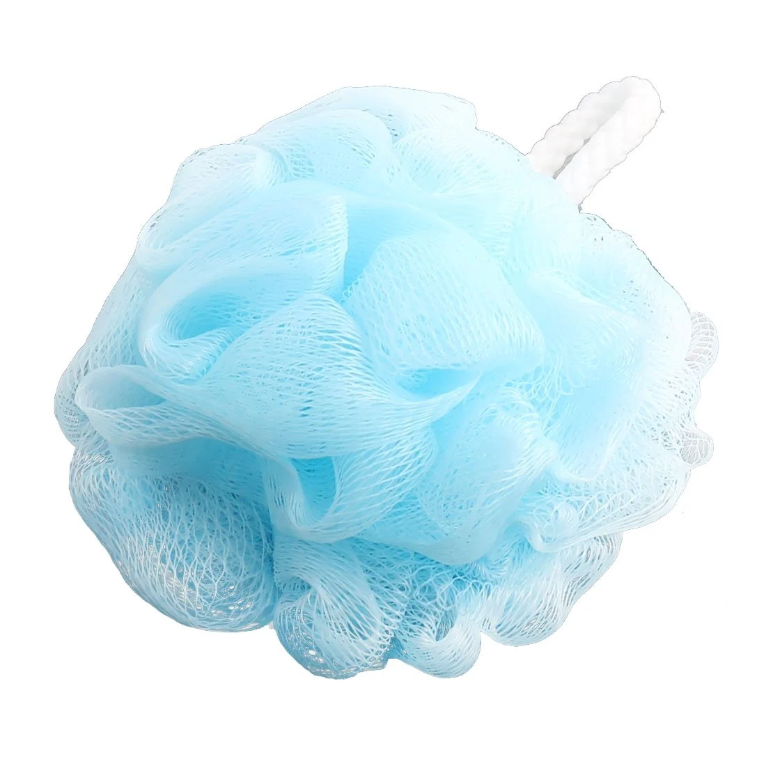 Breathable Ruilogod Nylon Washroom Meshy Body Cleaner Bath Ball Shower Scrub Scrubber Pouf 2 Pcs Blue id b0d 917 ab4 482 be7 High-Grade