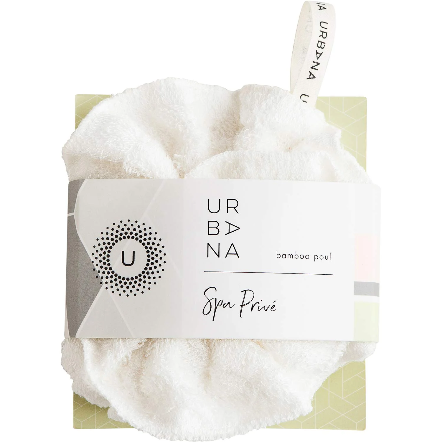 Traditional Urbana Spa Prive Home Spa Collection Bath Shower Pouf Optimized