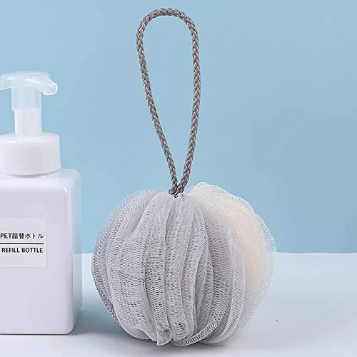 Trusted Towel Body Scrub Bath Towel Bath Accessories Cleaning Mesh Mesh Shower Balls PE Bag Body Exfoliating Portable Tool Bathtub Shower Scrubber Exfoliating High-End