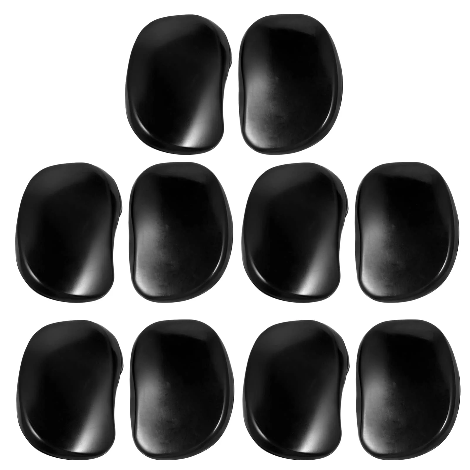 Convenient 10Pcs Hair Dye Earmuffs Plastic Ear Protectors Waterproof Ear Caps Hair Coloring Ear Covers Ear for Barber Home Shower Crafted