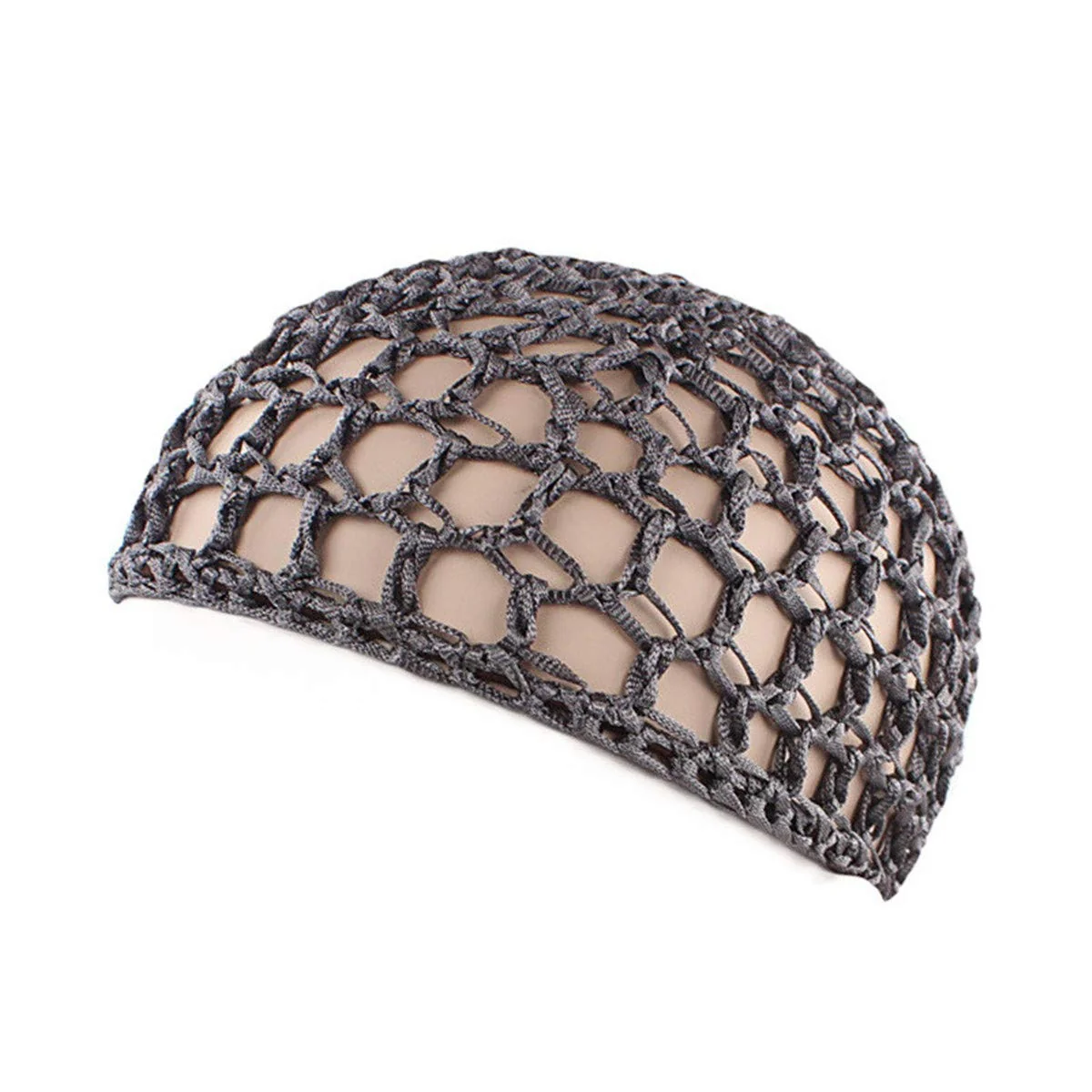 Trusted Qianmome Women Soft Rayon Snood Hat Hair Net Crocheted Hair Net Cap Mix Colors Easy-to-Use