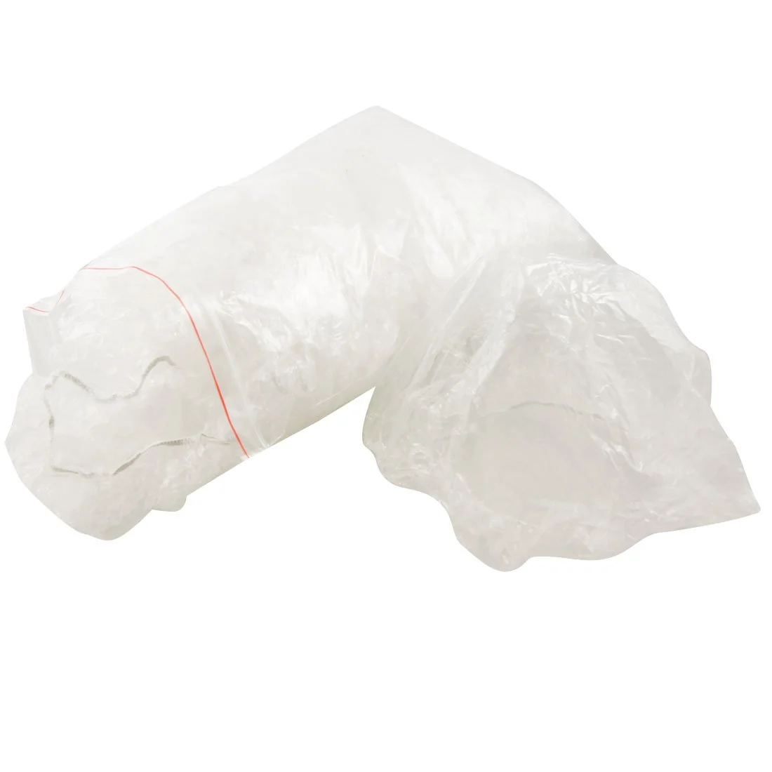 Durable Ruilogod Women Clear Plastic Nonrecurring Shower Cap Bath Hat 50 Pcs id 45b 648 6a0 59a b98 First-Class