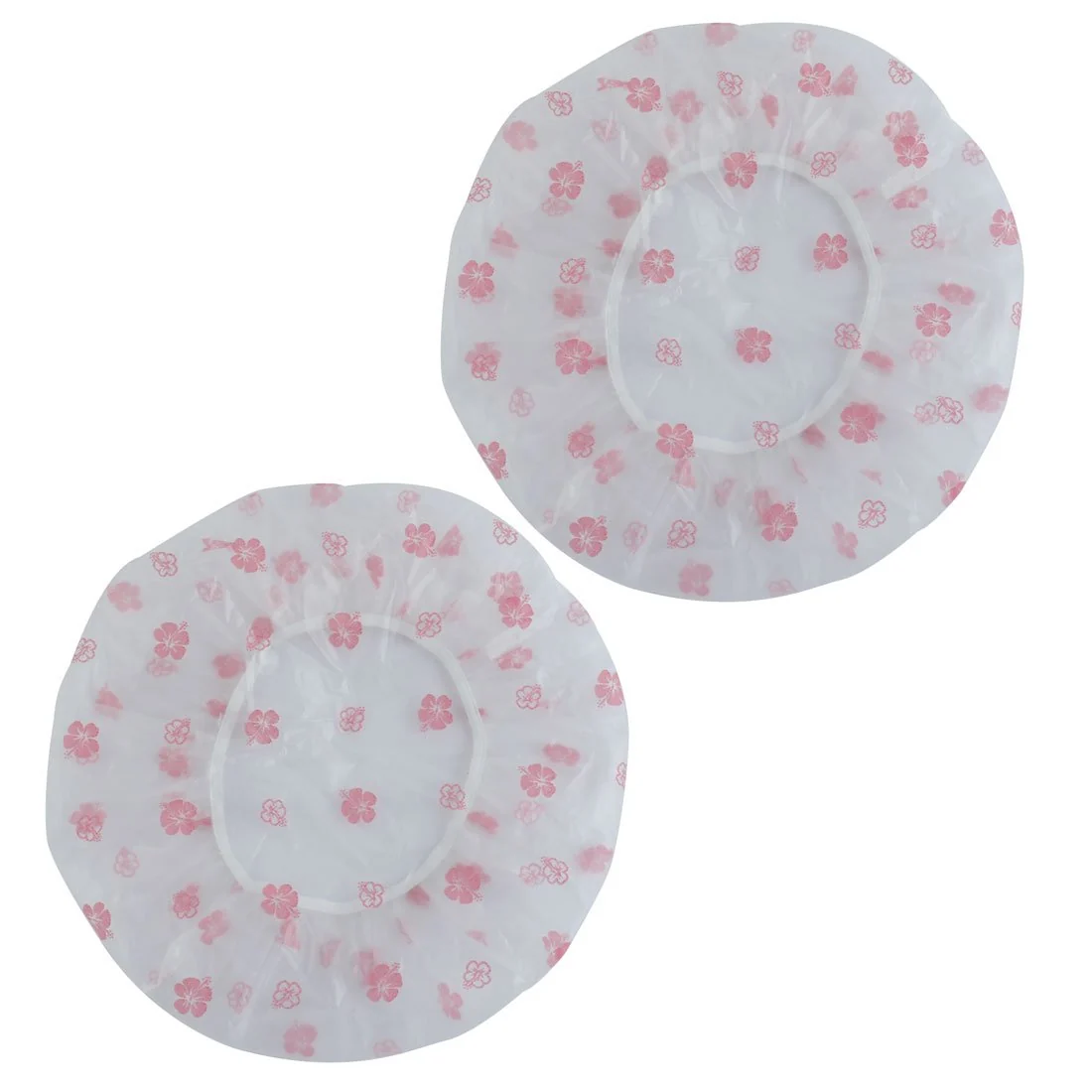 Natural Ruilogod Nylon Flower Print Ladies Foldable Shower Cap Hat 2 Pcs Pink White id 1d7 d89 f0b d5d 87a Carefully Designed