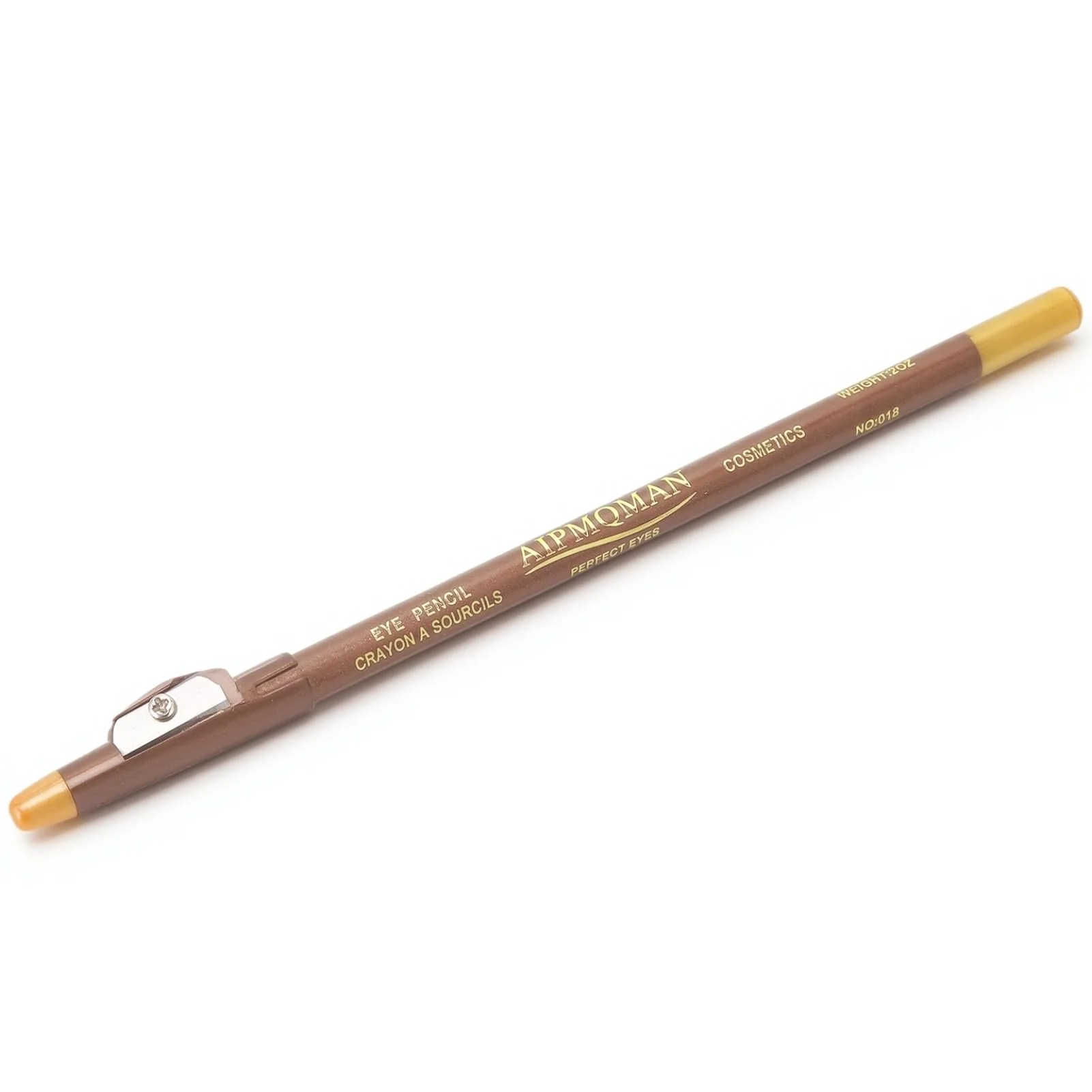 World-Class Household Light Brown Mineral Beard Pencil Easy to Use Barber Shaping Pen with Mustache Combs for Beard Fast