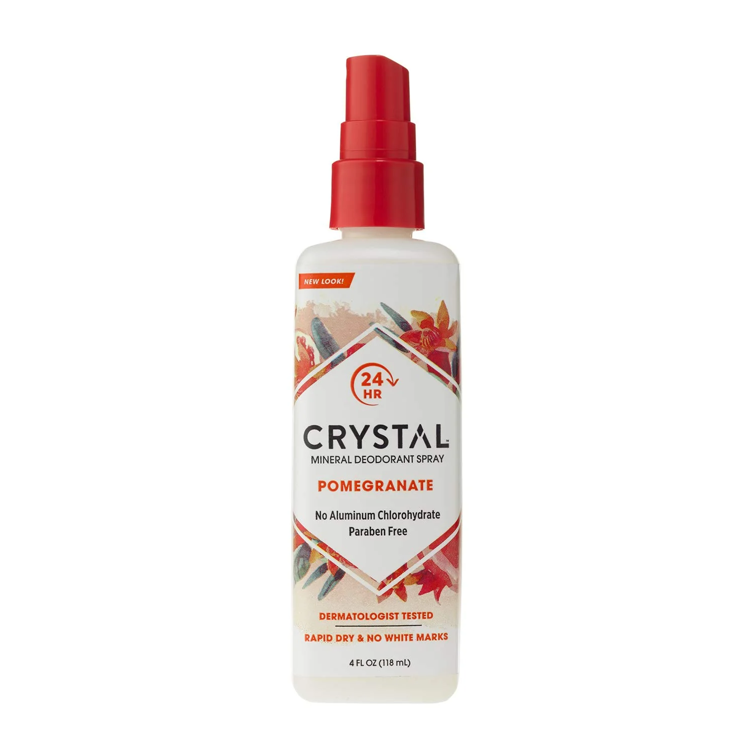 Elegant Crystal Mineral Deodorant Spray Pomegranate 4.0 oz Pack of 12 Secure
