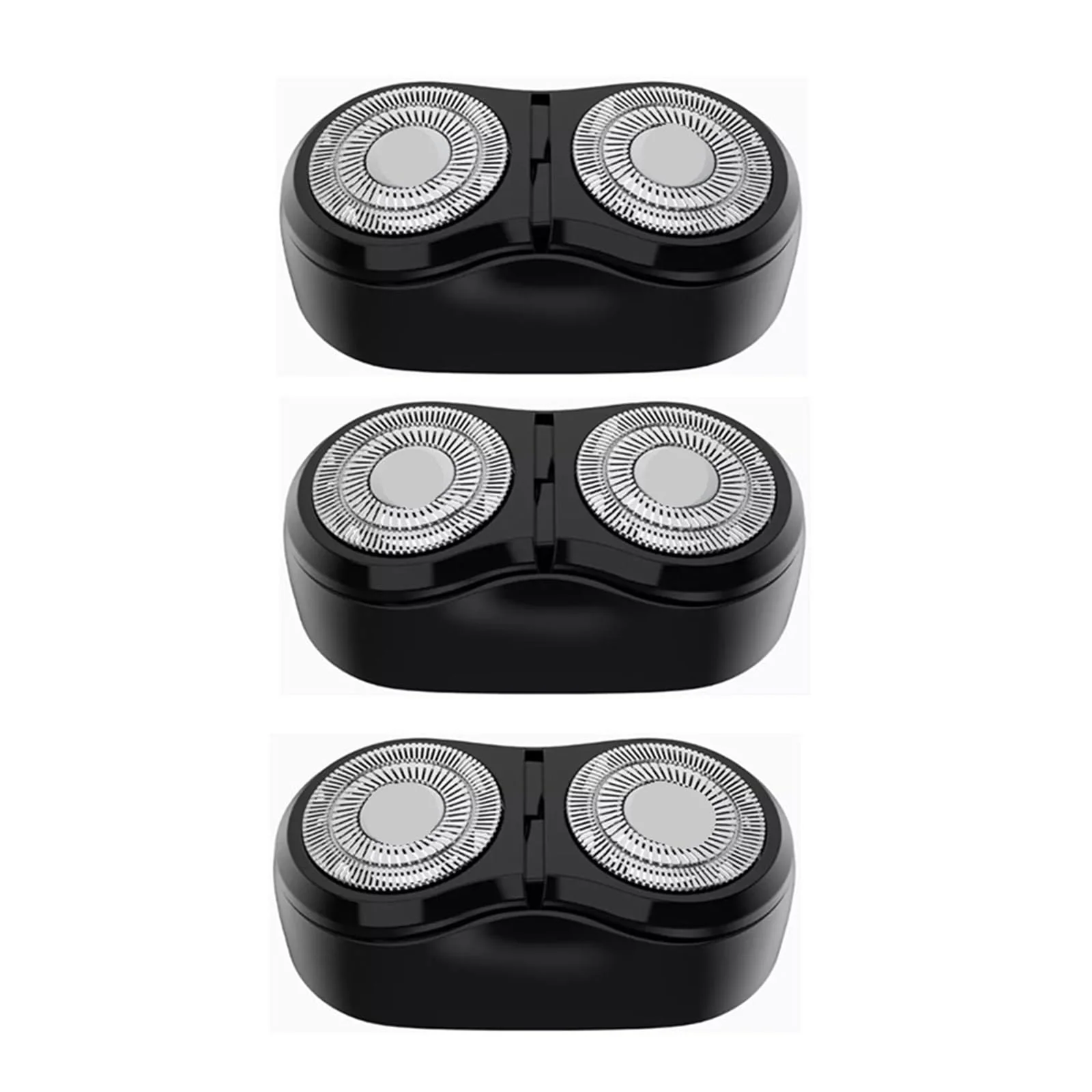 Contemporary KMRLDGUQ Electric Shaver Head Replace Shaver Compatible for Xiaomi Mijia Electric Shaver S100 2 Floating Head Head 3pcs High-Quality