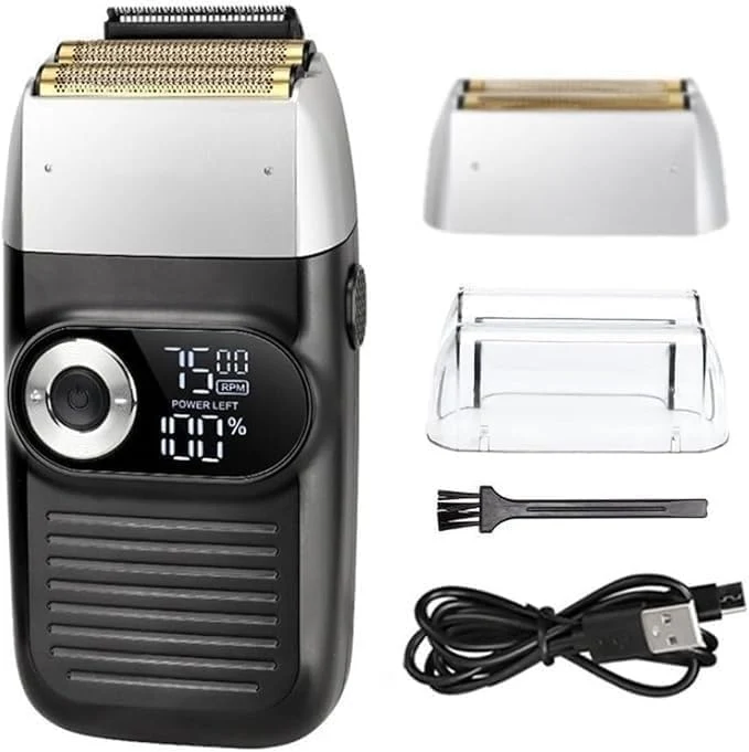 Consistent YREAJZ Electric Razor for Men Rechargeable Hair Shaver for Men Electric Shaver Beard Electric Razor Bald Head Fades Shaving Machine Finishing Tools Refined
