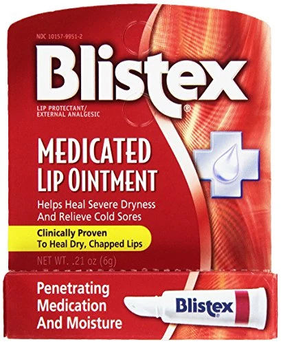 Genuine Blistex Medicated Lip Ointment 0.21 oz Quality