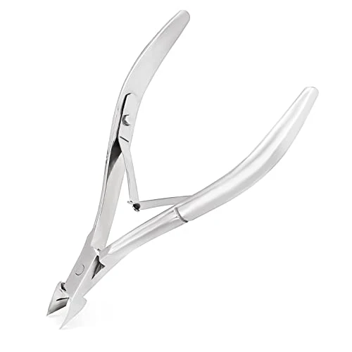 Exclusive Cuticle Trimmer Cuticle Nippers Professional Stainless Steel Cuticle Cutter Cuticle Clippers Cuticle Remover Pedicure Manicure Tools for Fingernails Dependable