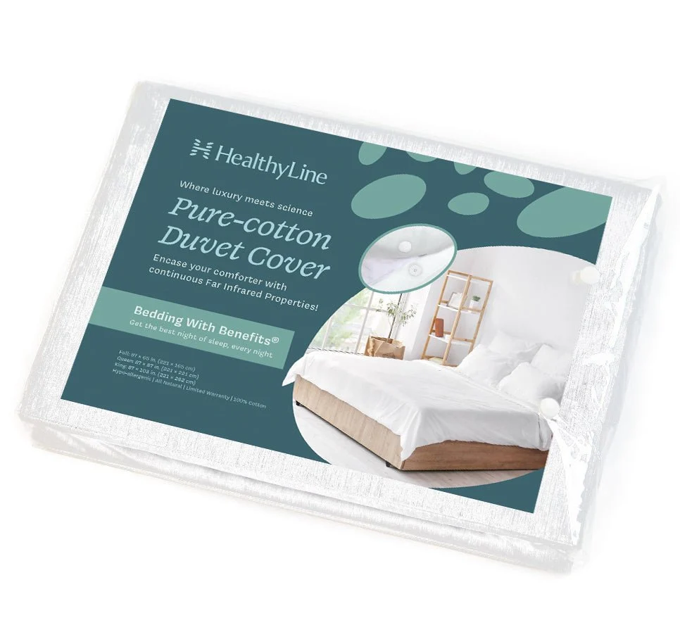 Elite Bedding with Benefits® Pure-Cotton Duvet Cover Fast