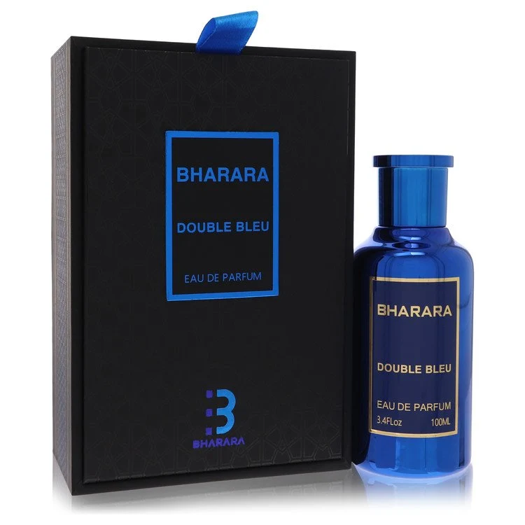 Sustainable Bharara Double Bleu by Bharara Beauty Eau De Parfum Spray 3.4 oz for Men Official