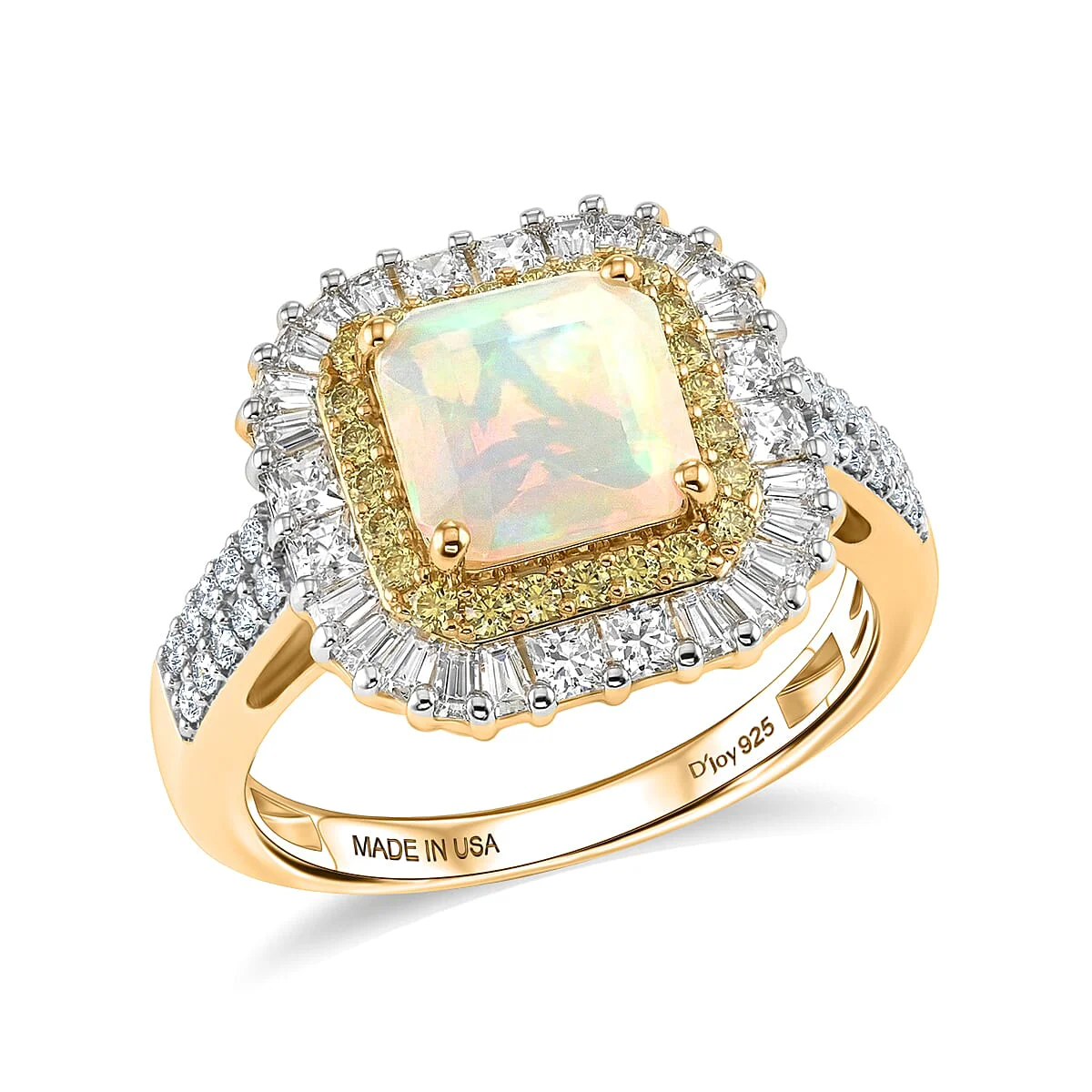 Enhanced HomeJewelryRingsHalo Rings 8503588 Flexible