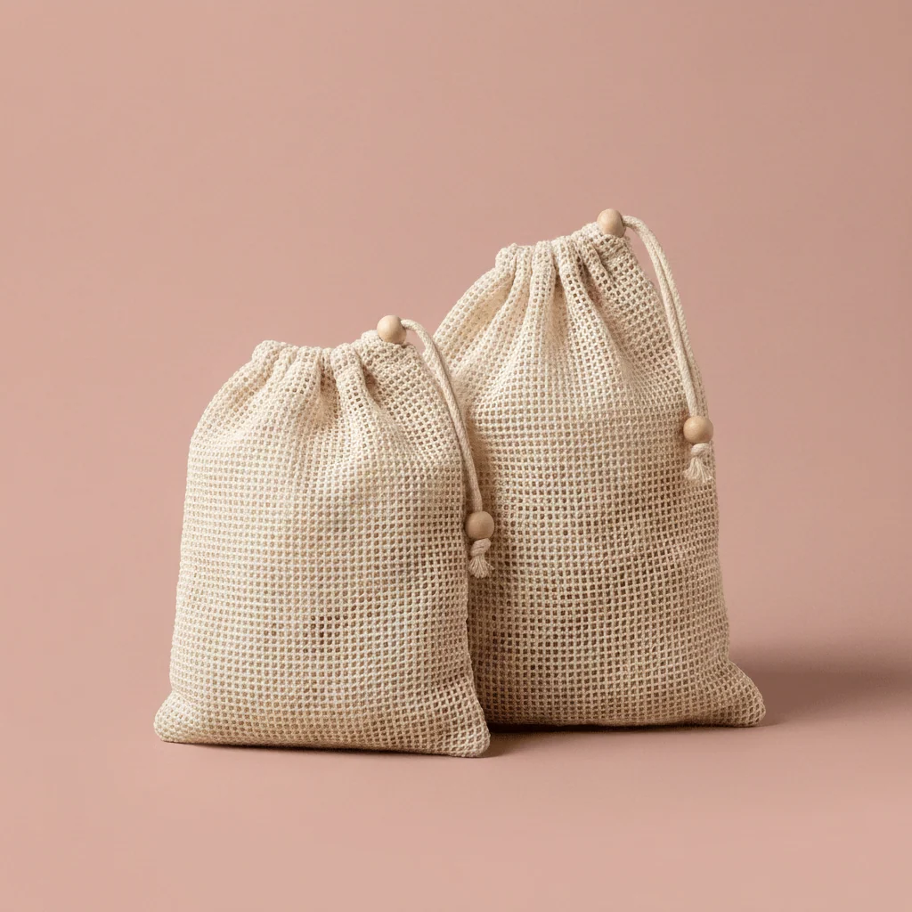 Traditional Organic Cotton Delicate Bags Set of 2 Prestigious