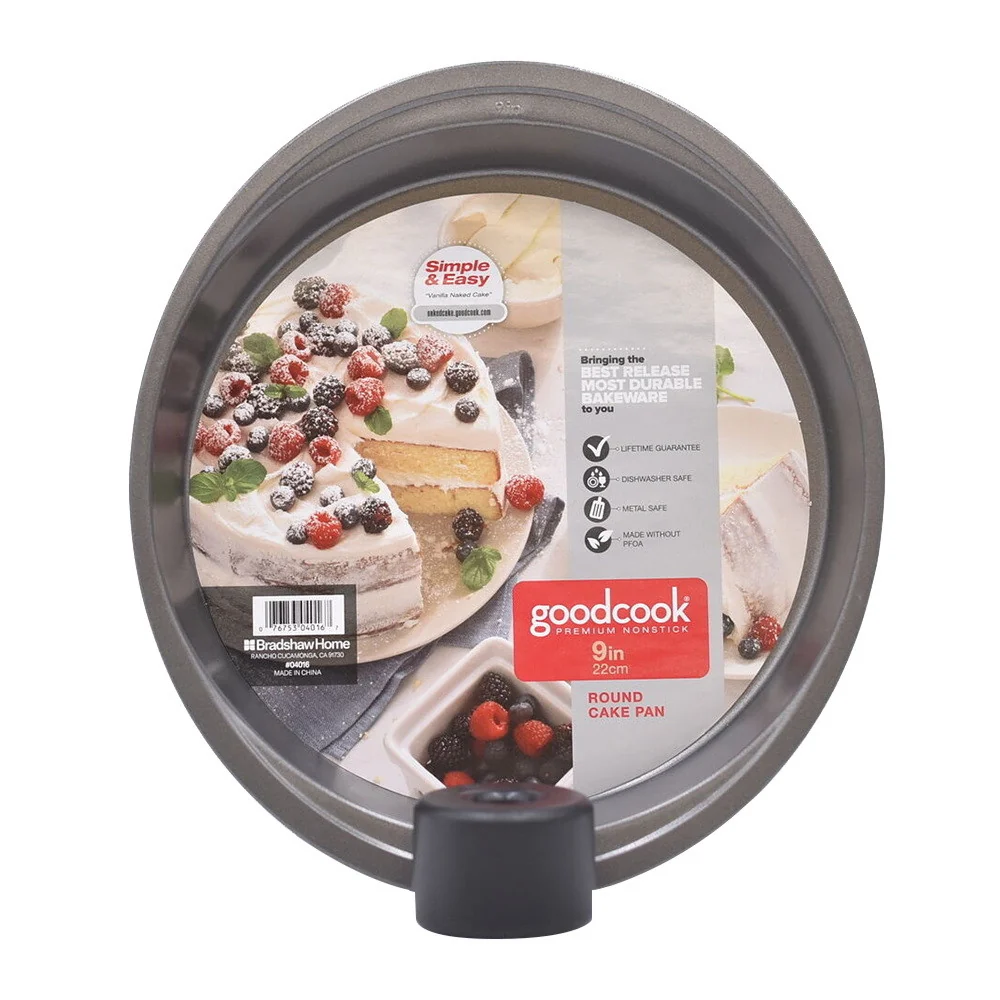 Practical Good Cook 9 Inch Round Cake Pan Flexible