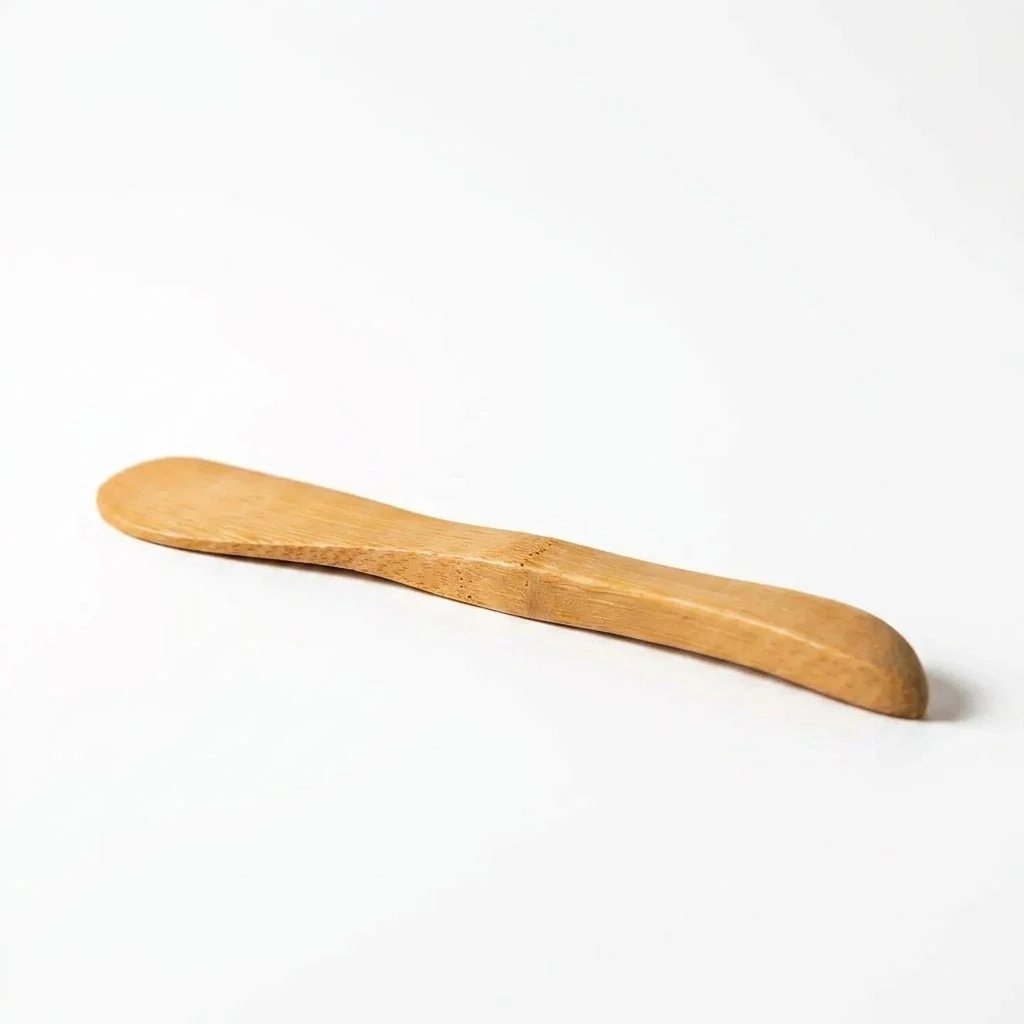 Premium Bamboo Butter Knife Elegant