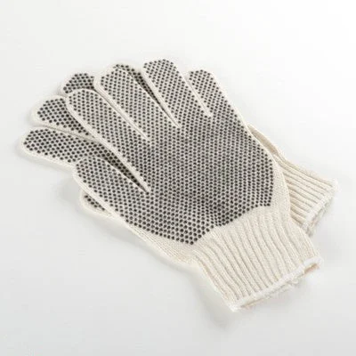 Trusted One Dozen Pair of Polka Dot Grip Work Gloves for Gardening Gripping and More Traditional