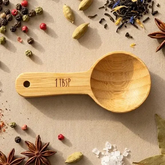 Relaxed Bamboo Measuring Tablespoon High-End