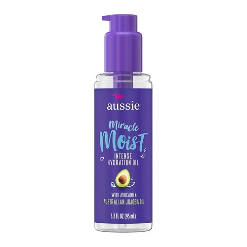 Clean Aussie Moist Intense Hydration Oil With Avocado And Australian Jojoba Oil 3.2 Oz Official