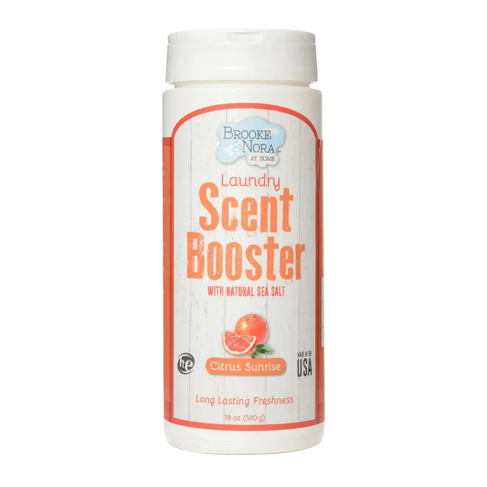 Professional BandN At Home Laundry Scent Booster with Natural Sea Salt Citrus Sunrise 18 Oz Excellent