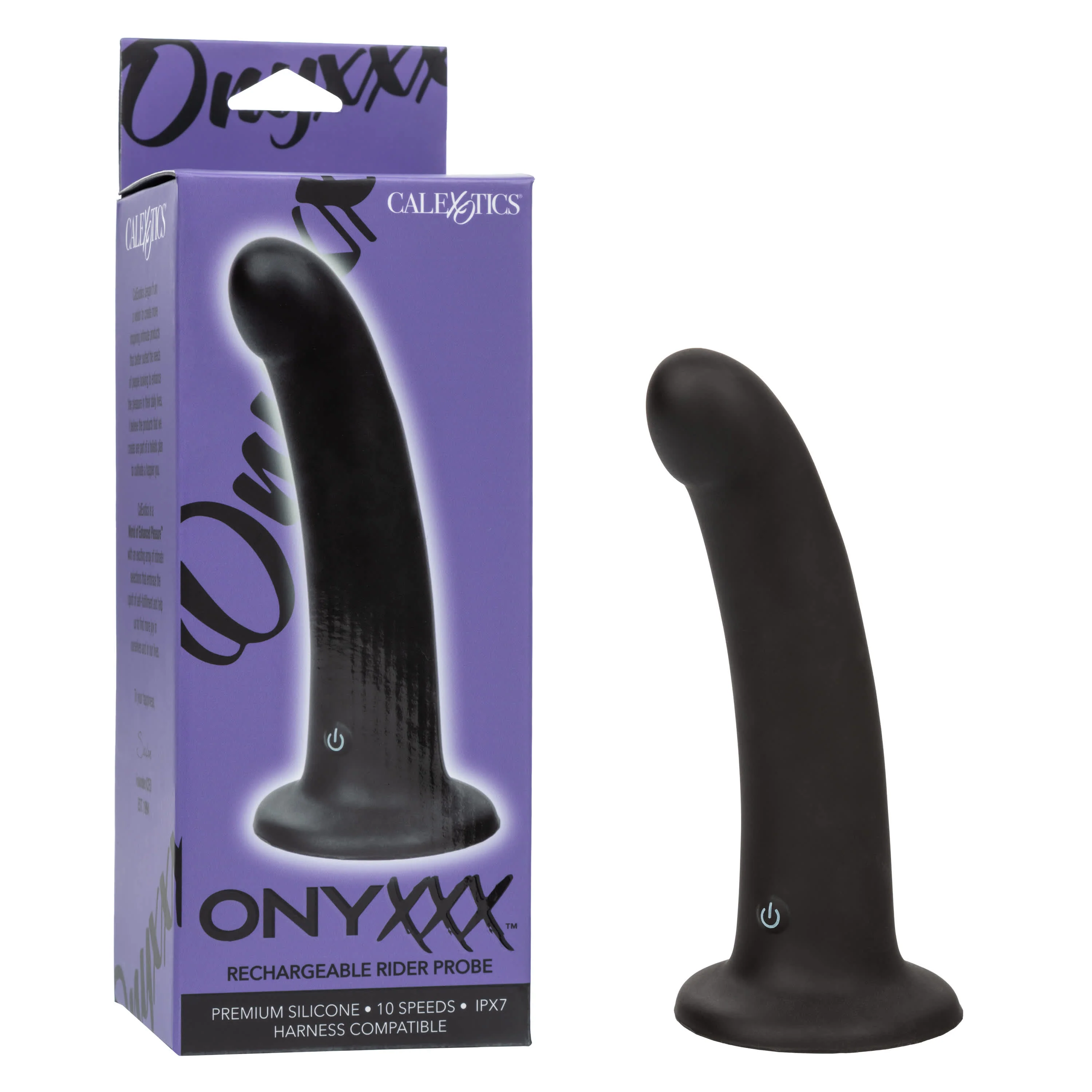 Luxury CalExotics Onyxxx Rechargeable Rider Probe Carefully Designed
