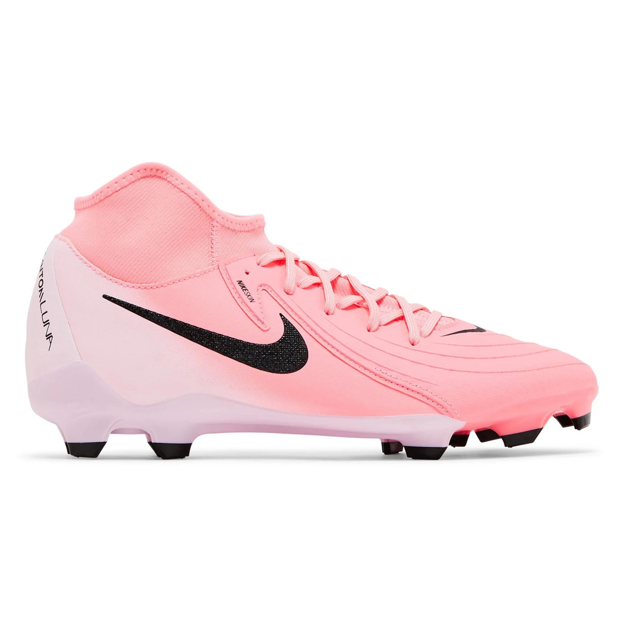 Crafted Nike Men's Phantom Luna 2 Academy Mg 'Sunset Pulse Black' Shoes Lightweight