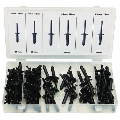Efficient Plastic Pom Pop Rivets Assorted Safe
