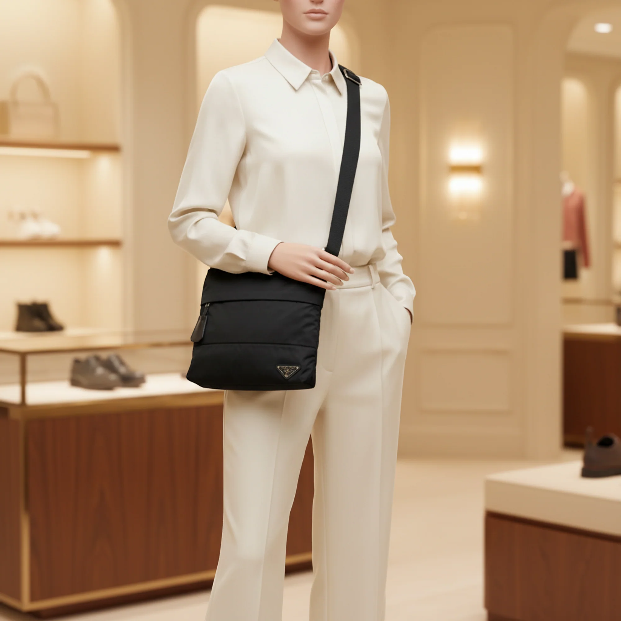 High-Quality Prada Tessuto · Nylon Shoulder Bag Trusted