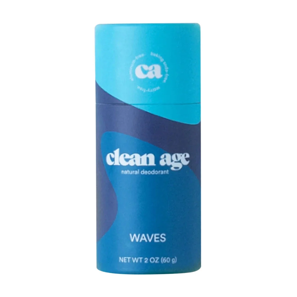 Dependable Clean Age Natural Deodorant Waves 2 Oz Fast