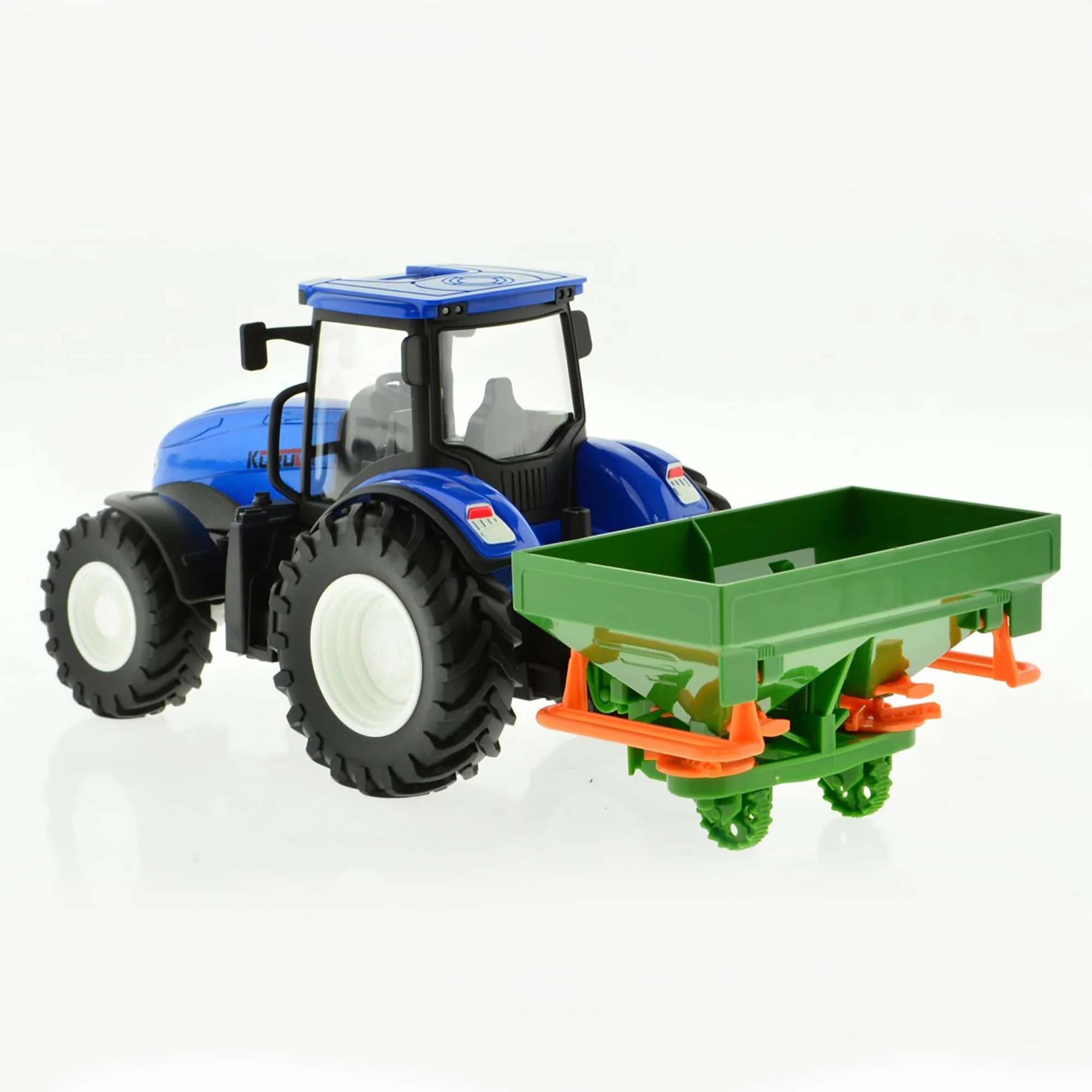Crafted RC Farm Tractor 4 Wheels With Fertilizer Spreader Carefully Designed